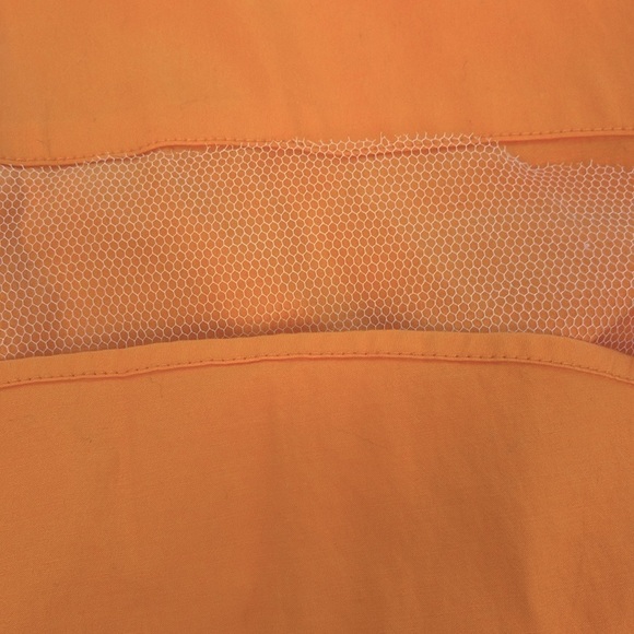 For Love & Lemons Clementine Dress Ruffle Sleeveless Tie Bow Back Mini V-Neck S - Picture 11 of 13